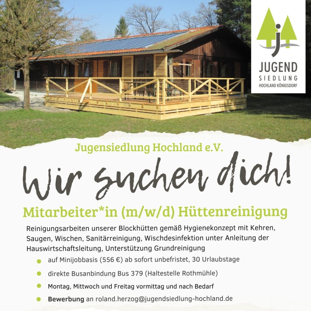 Hüttenreinigung